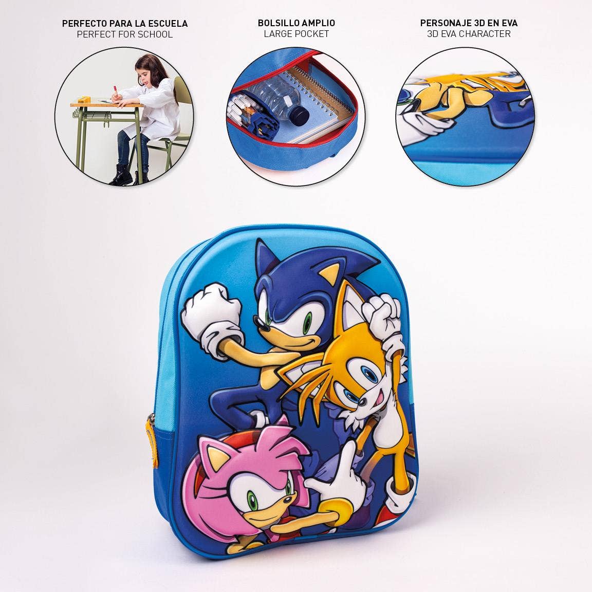 Sonic Umbrella and Backpack Set