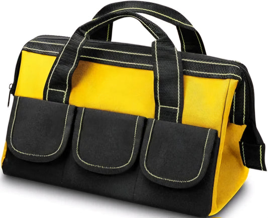 Adult Accessory Yellow Tool Bag